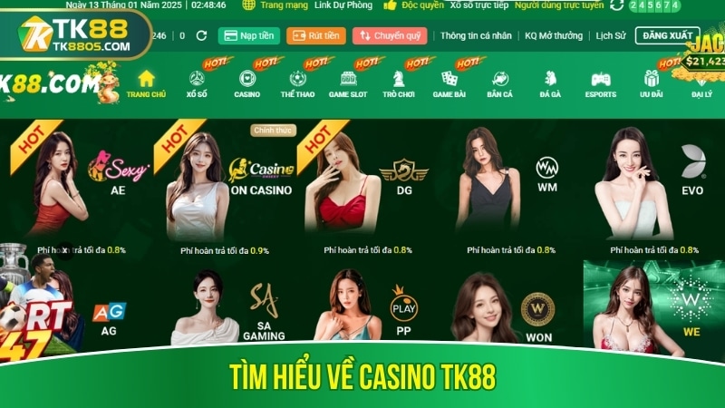 Tìm hiểu về Casino TK88 Tìm hiểu về Casino TK88