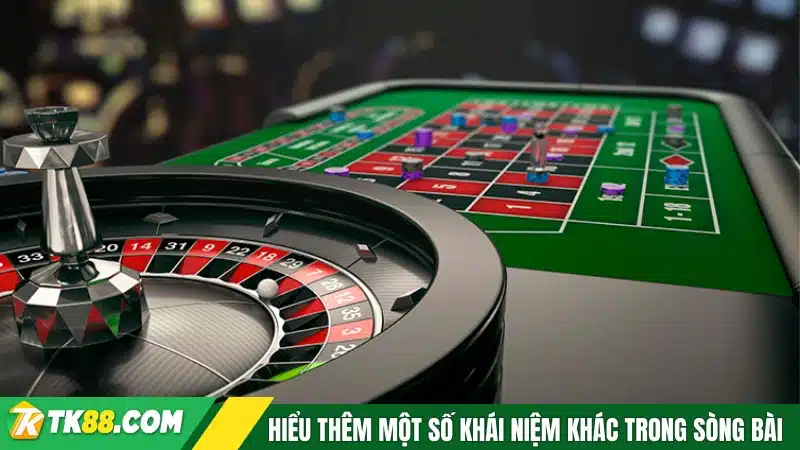 Hiểu thêm một số khái niệm khác trong game sòng bài
